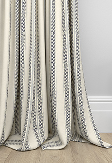 Noble Stripe, Hudds - Made to Measure Curtains